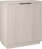 Henn&Hart 28" Wide Rectangular Accent Cabinet in Alder White, for Home, Living Room, Bedroom, Entertainment Room, Office