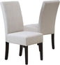 Christopher Knight Home Pertica Linen Dining Chairs, 2-Pcs Set, Natural