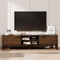 TV Stand for Living Room - up to 65 Inch TVs Mid Century Modern Entertainment Center with Storage and Adjustable Shelves, Media Console Table Walnut 60"