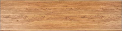 SAFAVIEH ESMA TV Stand for up to 65" Flatscreen – Oak Brown, Sliding Doors with Interior Storage, Entertainment Media Console (MED9640D)