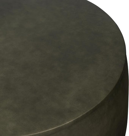 POLY & BARK Herve Storage Ottoman in Olivine Green