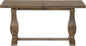 Martin Svensson Home Napa Sofa Console Table, Modular Flip Top Dining or Accent, Solid Natural Wood