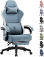 GTPLAYER Gaming Chair, Computer Office Chair with Pocket Spring Cushion, Linkage Armrests and Footrest, High Back Ergonomic Computer Chair with Lumbar Support Task Chair with Footrest