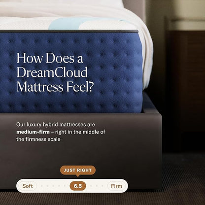 Premier 13" Cal King Mattress - Luxury Hybrid Memory Foam - 365 Night Trial - Premium Pressure-Relieving Layers - Forever Warranty - Mattress in a Box - CertiPUR-US Certified