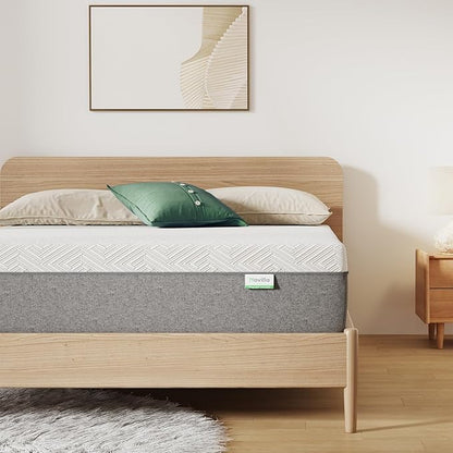 Novilla Mattress Twin, 8-Inch Gel Memory Foam Mattress for Pressure Relief, Enhanced Support & Plush Comfort, Twin Bed in a Box, Bliss