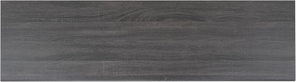 SAFAVIEH ESMA TV Stand for up to 60" Flatscreen – Distressed Black, Low Sideboard with 2 Sliding Doors, 1 Open Shelf, 1 Drawer, Entertainment Media Console (MED9638E)