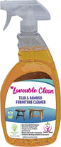 EcoDecors Teak Cleaner Protective Teak Wood Restorer Eco Household Wood Furniture Cleaner Spray bottle For Hardwood & Bamboo Furniture – Certified EPA Safer Choice - 32 oz
