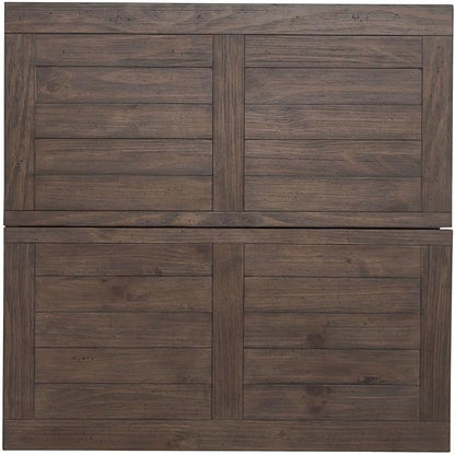 Liberty Furniture River Place Living Room Lift Top Storage Cocktail Table - Riverstone White & Tobacco