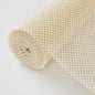 Beautysaid Shelf and Drawer Liner for Kitchen Cabinet, Non Adhesive Non Slip Shelf Paper Thickened for Dresser Pantry Shelve Bathroom Protector Liner Breathable Mat(Cream White Weave,12 in x 10 FT)