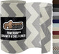 GORILLA GRIP powerGRIP Drawer Shelf and Cabinet Liner, Thick Strong Hold, Non-Adhesive Liners Protect Kitchen Cabinets and Cupboard, Bathroom Drawers, Easy Install, Breathable Mat, 12" x30', Chevron