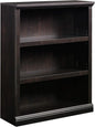 Sauder 3 Tier Book Shelf Wooden Bookcase Multipurpose Bookshelf for Home Office, Living Room, in Estate Black
