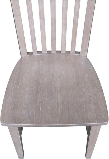 International Concepts Cosmo Chair Washed Gray Taupe