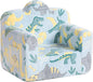 Tiita Kids Couch Plush Toddler Chair, Cloud-Like Glow in The Dark Kids Sofa Toddler Reading Chair with Washable Cover Carrying Handle, Convertible Children Sofa Chair for Girls and Boys