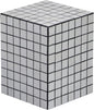 JONATHAN Y END2000G Callista 18" Modern Bohemian Ceramic Tiled Rectangle End Table, Side Table, Accent Table for Living Room, Bedroom, White/Black