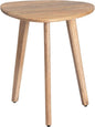 MH London Side Table - Wandsworth Wooden End Table - Exclusively Designed Hand Crafted Small Tables - Contemporary Triangle End Table for Living Room, Bedroom Bedside Tables and Office, Natural
