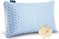 Bed Pillow King Size 1 Pack, Shredded Memory Foam Pillow Adjustable, Cooling Pillow Soft and Supportive for Side Back Stomach Sleepers