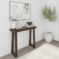 Plank+Beam Solid Wood Console Table, 36 Inch, Sofa Table, Narrow Entryway Table for Hallway, Behind The Couch, Living Room, Foyer, Easy Assembly, Walnut
