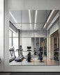 14" x 12" Glass Wall Mirror Tiles for Wall, Frameless Full Length Mirrors Wall Mounted for Home Gym Mirror Yoga Bedroom Dancing Studio Dressing Room (16PCS)