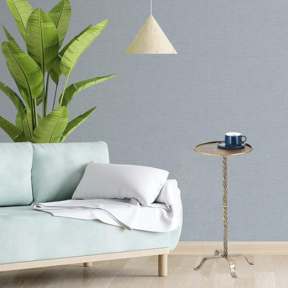 Metal Martini Table, 27.75" Antique Gold Side Table with 4 Legs, Modern Small Round Drink Table for Small Spaces Livng Room Sofa Couch Patio