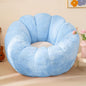 Pumpkin Bean Bag Sofa Chair for Adult, Beanbag Couch with Filler for Reading and Relaxation, Comfy and Lazy Sofa for Dorm, Apartment, Living Room and Bedroom, Sky Blue