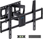 Full Motion TV Wall Mount for 37-85 Inch TVs Mounts Up to 132lbs, Fit 16" Wood Stud, Max VESA 600x400mm, Swivel and Tilt Articulating Wall Mount TV Bracket,Fit Most 55+ 65 70 75 inch TVs