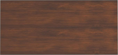 SIMPLIHOME Amherst Bookcase - 70 inch Tall 5-Shelf Solid Wood Bookshelf in Russet Brown, Transitional Storage for Living Room, Study Room or Office with Adjustable Shelves and Tapered Legs