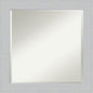 Amanti Art White Bathroom Mirror for Over Sink, 24x24 Shiplap White Square Vanity Mirror, Medium Coastal Wood Frame, Hangs Horizonally and Vertically, Bathroom Wall Decor, Beveled Edge from WI, USA