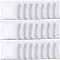 Utopia Bedding Throw Pillows (Set of 24, White), 16 x 16 Inches Pillows for Sofa, Bed and Couch Decorative Stuffer Pillow