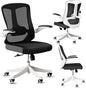 Mesh Office Chairs, High Back Ergonomic Office Chair with Lumbar Wide Comfty Compute Desk Chair for Home & Office Bedroom Study Student (Black)