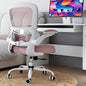 TRALT Office Chair - Ergonomic Desk Chair with Adjustable Lumbar Support, Mesh Computer Chair, Executive Chairs for Home Office Comfortable Lumbar Support (Pink)