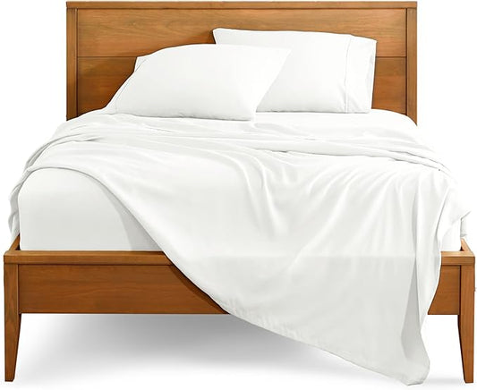 Bare Home Split California King Sheet Set - 1800 Ultra-Soft Microfiber Split California King Bed Sheets - Double Brushed - Deep Pockets - Easy Fit - 5 Piece Set - Bed Sheets (Split Cal King, Cream)