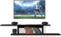Floating TV Stand, Wall Mounted Floating Media Shelf Organizer Entertainment Center Console for Home and Office, Storage for Accessories Wifi Router Remote Control DVD Player and More (Black)