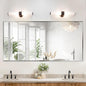 Frameless Beveled Edge Bathroom Mirror 36x72 Inch Rectangle Wall Mirror Explosion Proof and Shatterproof Bathroom Vanity Mirror Wall Mounted Hang Firmly (Horizontal or Vertical)