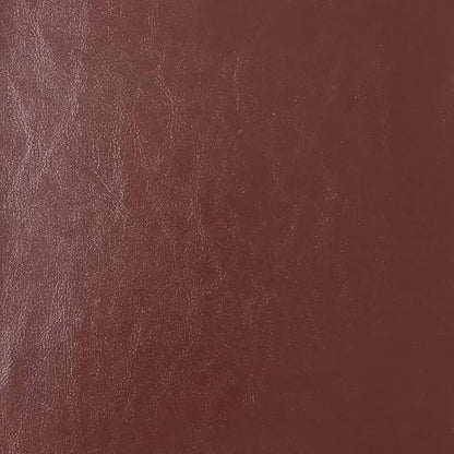 East West Furniture DOEN7-MAH-66 7 Piece Dining Table Set Consist of a Rectangle Dining Room Table with Butterfly Leaf and 6 Brown Faux Faux Leather Parson Chairs, 42x78 Inch, Mahogany