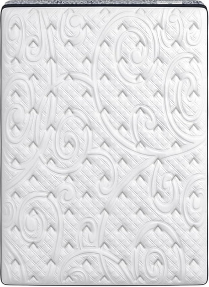 Kingsdown Firm Euro Pillow Top Hybrid Twin Mattress Cooling Gel Memory Foam Layer Multi-Layered Motion Isolation Cool Sleep Quilted Top Luxury Mattresses, 15-inch, Passions Engleson