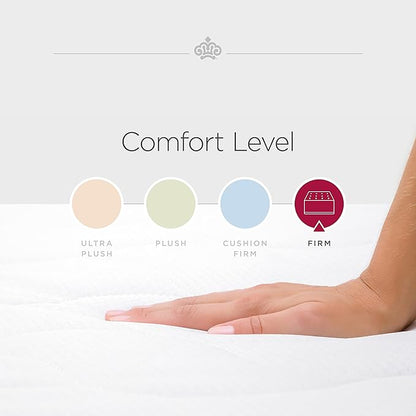 Kingsdown Passions Aspiration 14" Firm Hybrid Mattress, Full,Tan