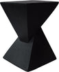 Christopher Knight Home Jerod Light-Weight Concrete Accent Table, Black
