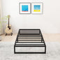 9 Inch Twin Bed Frames Heavy Duty Metal Twin Platform Bed Frame No Box Spring Needed, Noise Free, Easy Assembly, Black