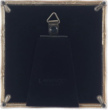 Lawrence Frames Bamboo Design Metal Frame, 4x4, Gold