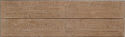 Martin Svensson Home Napa Solid Wood Pedestal Flip-Top Sofa Console Table, Driftwood