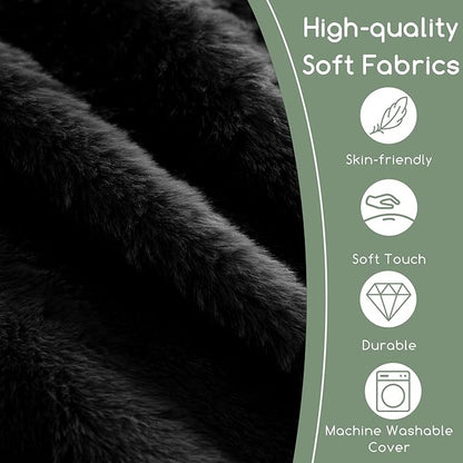 HIGOGOGO Giant Bean Bag Chair Bed for Adults,Convertible Beanbag Folds from Lazy Chair to Floor Mattress Bed,Large Floor Sofa Couch with High-Density Foam Filling, Machine Washable