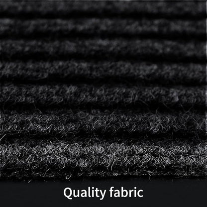 TANYOYO 3' X 6' Commercial Grade Door Floor Mat Brush Step Entrance Mat Vinyl Backed Utility Doormat Heavy Duty Floor Rugs Commercial Outdoor Carpet Indoor Entrance Mat，Black