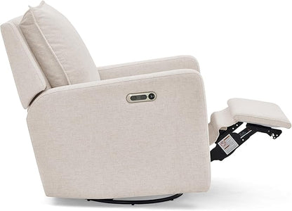 Delta Children babyGap Harlowe Power Recliner with USB-A and Type-C Ports Greenguard Gold Certified – Stain-Resistant Performance Fabric is Oeko-TEX Standard 100 Certified, Sand
