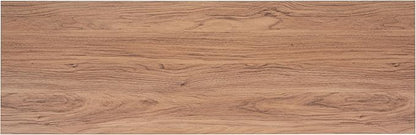 SAFAVIEH Lylia TV Stand for up to 55" Flatscreen – Oak with Black Legs & Handle, 1 Sliding Door, 1 Open Shelf, Entertainment Media Console (MED9617D)