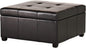 Christopher Knight Home Carlsbad Bonded Leather Storage Ottoman, Espresso