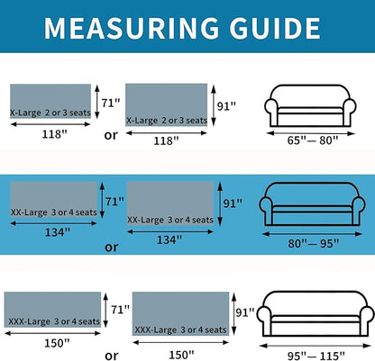 LUFEIJIASHI Boho Couch Covers for Sofa Non Slip Sofa Covers Washable Couch Covers for 3 Cushion Couch Sofa Pet Friendly Sectional Couch Cover Blanket Furniture Protector for Dogs (Black, 91"x134")