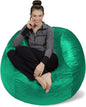 Sofa Sack Bean Bag Chair Cover, 4-Feet, Aqua Marine