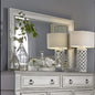 Liberty Furniture Industries Abbey Park Mirror, W48 x D2 x H37, White