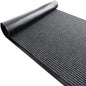TANYOYO 3' X 10' Commercial Grade Door Floor Mat Brush Step Entrance Mat Vinyl Backed Utility Doormat Heavy Duty Floor Rugs Commercial Outdoor Carpet Indoor Entrance Mat，Grey