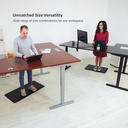 Standing Desk: FLT-05, DT-3030-GO, DT-4830-GO, DA-10-Black